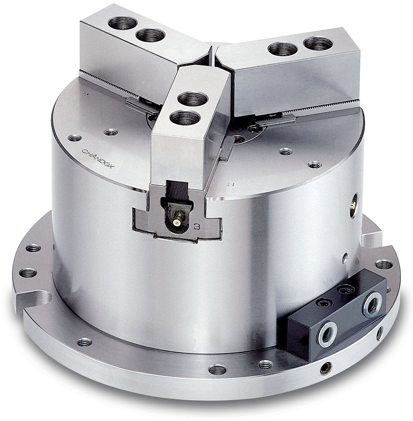 595-855PNE  5" 3 Jaw Air or Hydraulic Chuck